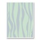 Wavy Stripes Wall Art Print