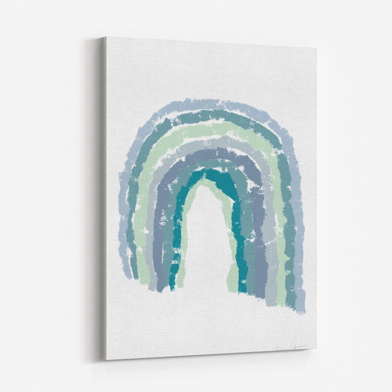 Rainbow Blues Wall Art Print Rainbow Blues Wall Art Print