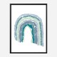 Rainbow Blues Wall Art Print Rainbow Blues Wall Art Print