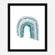 Rainbow Blues Wall Art Print Rainbow Blues Wall Art Print