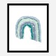 Rainbow Blues Wall Art Print Rainbow Blues Wall Art Print