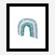 Rainbow Blues Wall Art Print Rainbow Blues Wall Art Print