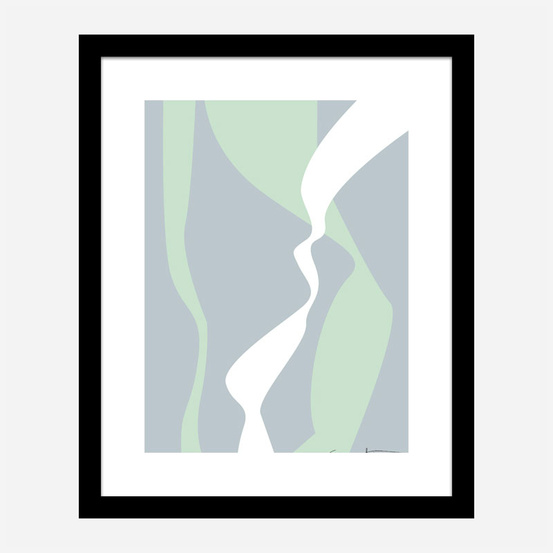 Wavy Tracks Wall Art Print Wavy Tracks Wall Art Print