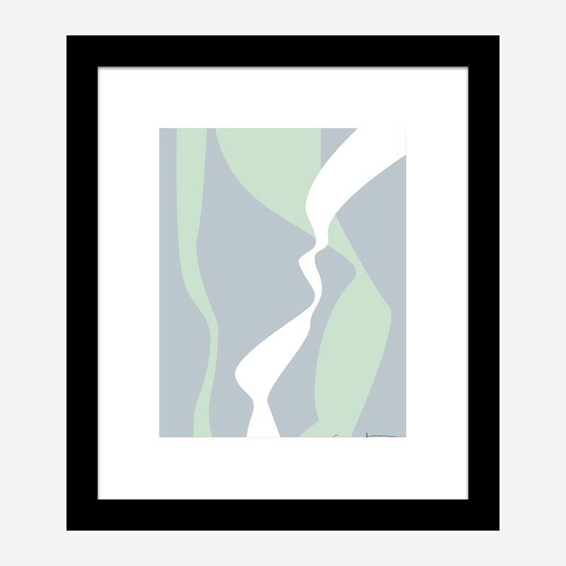 Wavy Tracks Wall Art Print Wavy Tracks Wall Art Print