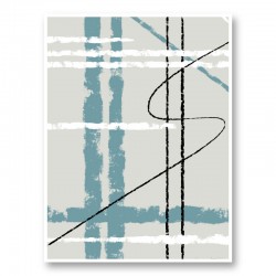 Messy Lines Wall Art Print