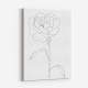 Peony Lines Wall Art Print