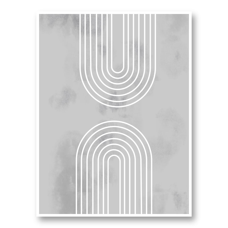 Archs in Ice Wall Art Print