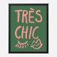 Tres Chic Green Wall Art Print Tres Chic Green Wall Art Print