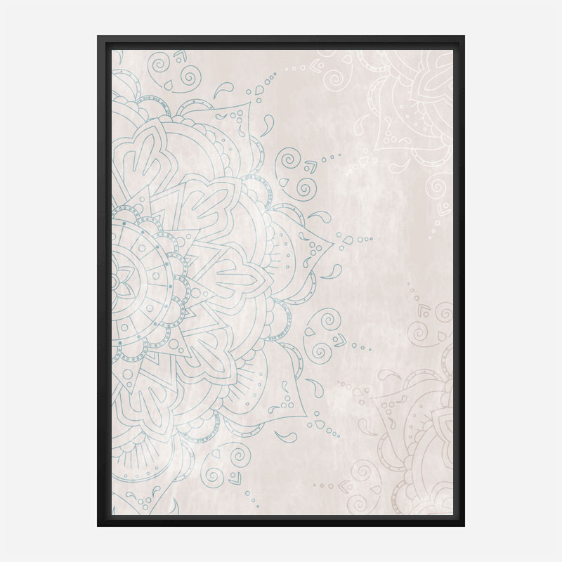Mandala Close Wall Art Print Mandala Close Wall Art Print