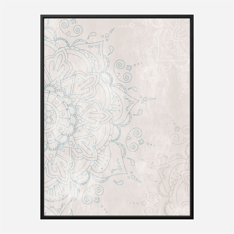 Mandala Close Wall Art Print Mandala Close Wall Art Print