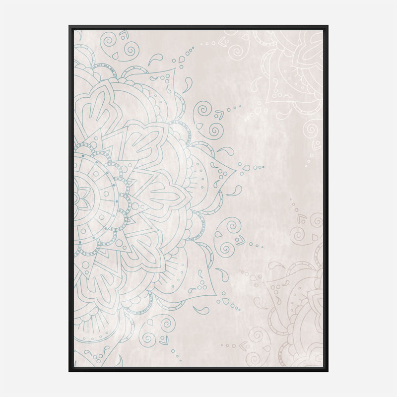 Mandala Close Wall Art Print Mandala Close Wall Art Print