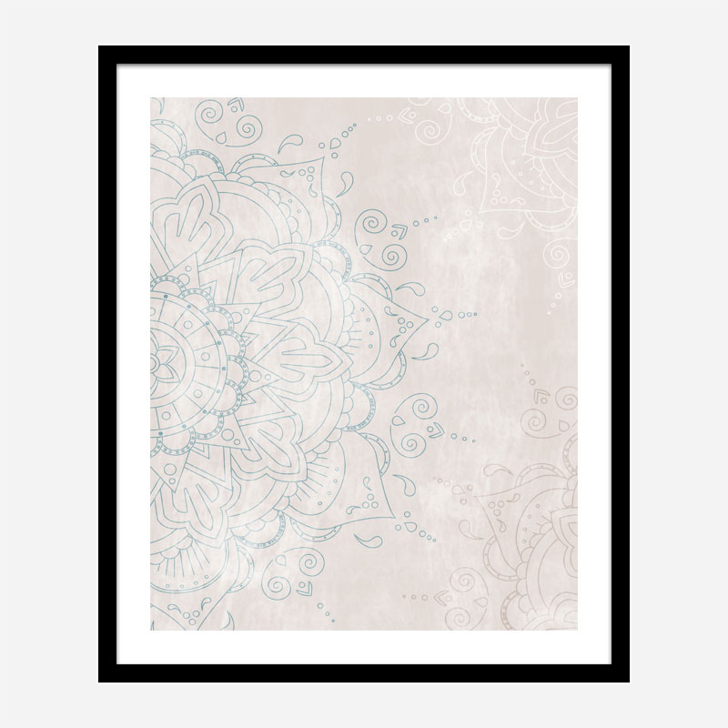Mandala Close Wall Art Print Mandala Close Wall Art Print