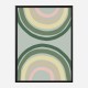 Double Rainbow Green Wall Art Print Double Rainbow Green Wall Art Print