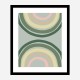 Double Rainbow Green Wall Art Print Double Rainbow Green Wall Art Print