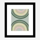 Double Rainbow Green Wall Art Print Double Rainbow Green Wall Art Print