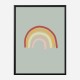 Rainbow Green Wall Art Print Rainbow Green Wall Art Print