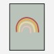Rainbow Green Wall Art Print Rainbow Green Wall Art Print