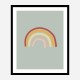 Rainbow Green Wall Art Print Rainbow Green Wall Art Print