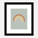 Rainbow Green Wall Art Print Rainbow Green Wall Art Print