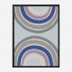 Double Rainbow Blue Wall Art Print Double Rainbow Blue Wall Art Print