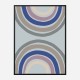 Double Rainbow Blue Wall Art Print Double Rainbow Blue Wall Art Print