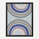Double Rainbow Blue Wall Art Print Double Rainbow Blue Wall Art Print
