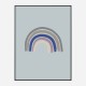 Rainbow Blue Wall Art Print Rainbow Blue Wall Art Print