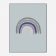 Rainbow Blue Wall Art Print Rainbow Blue Wall Art Print