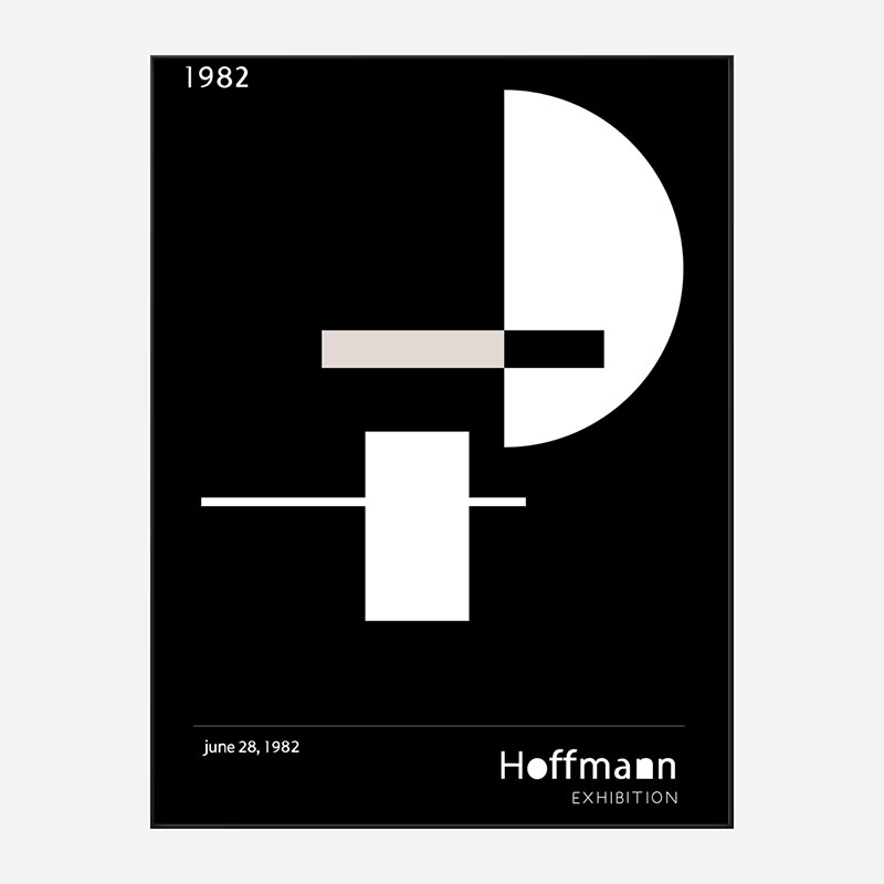 1982 Graphic Wall Art Print