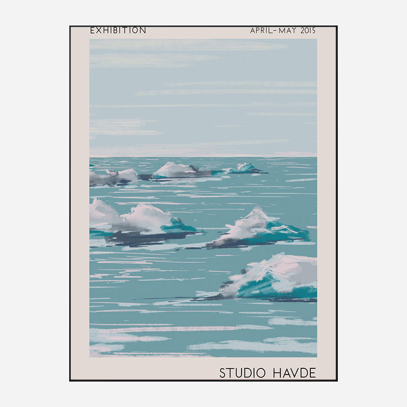 Studio Havde Seascape Wall Art Print Studio Havde Seascape Wall Art Print