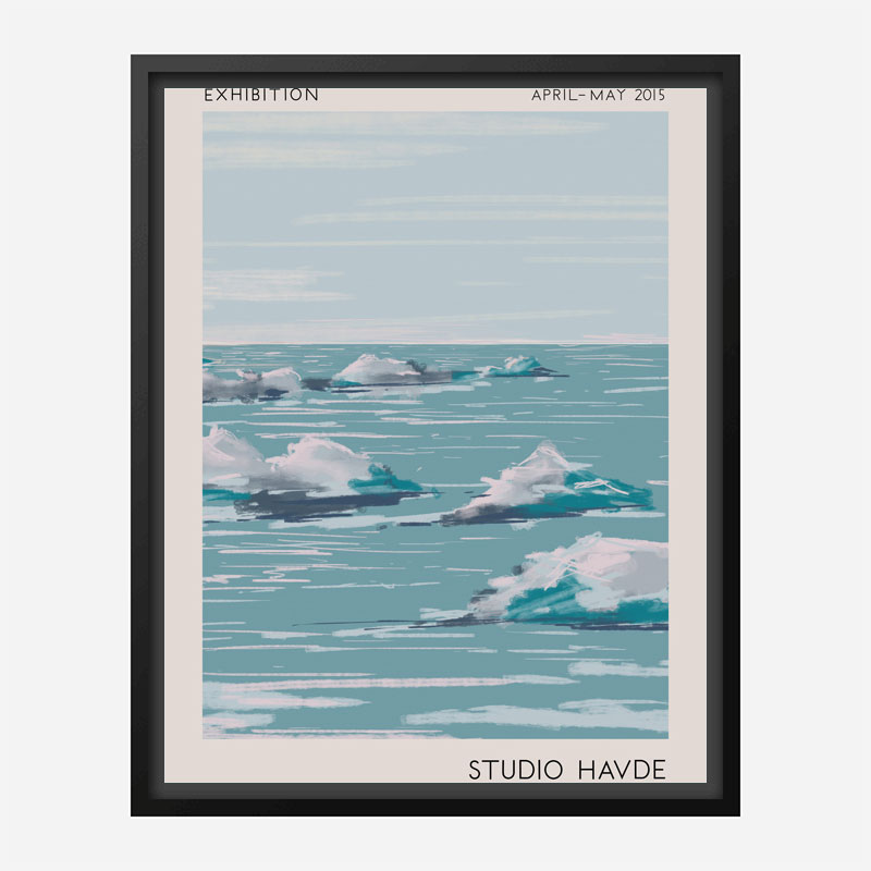 Studio Havde Seascape Wall Art Print Studio Havde Seascape Wall Art Print