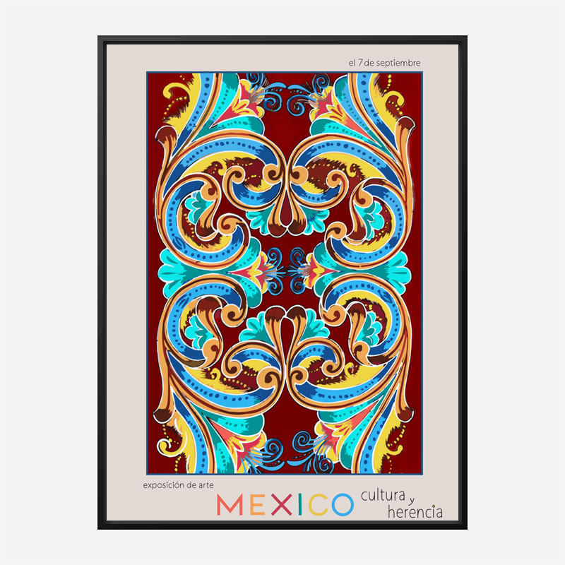 Mexico City Art Basel Wall Art Print