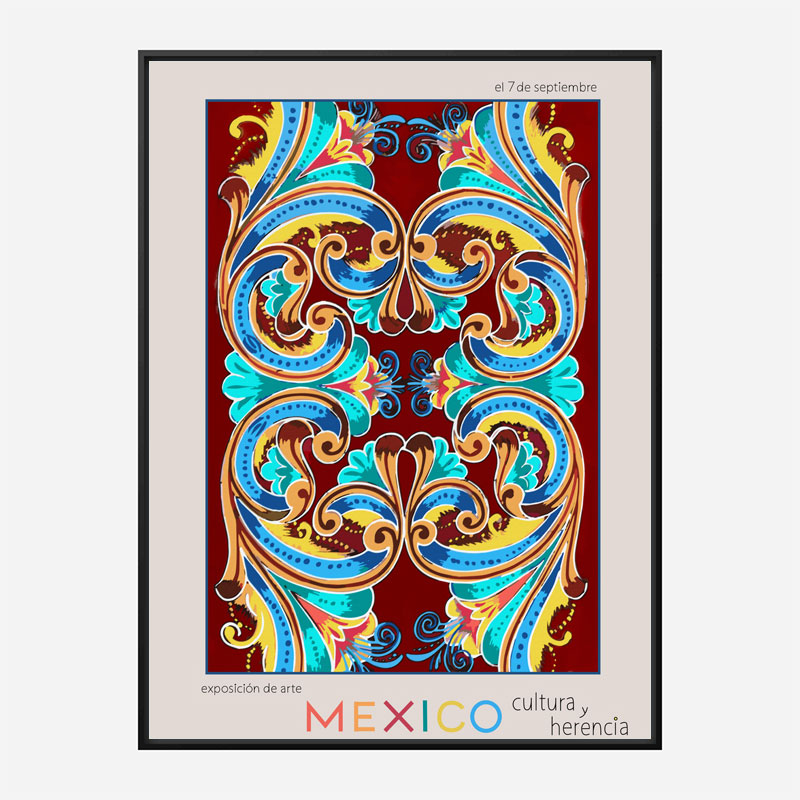 Mexico City Art Basel Wall Art Print Mexico City Art Basel Wall Art Print