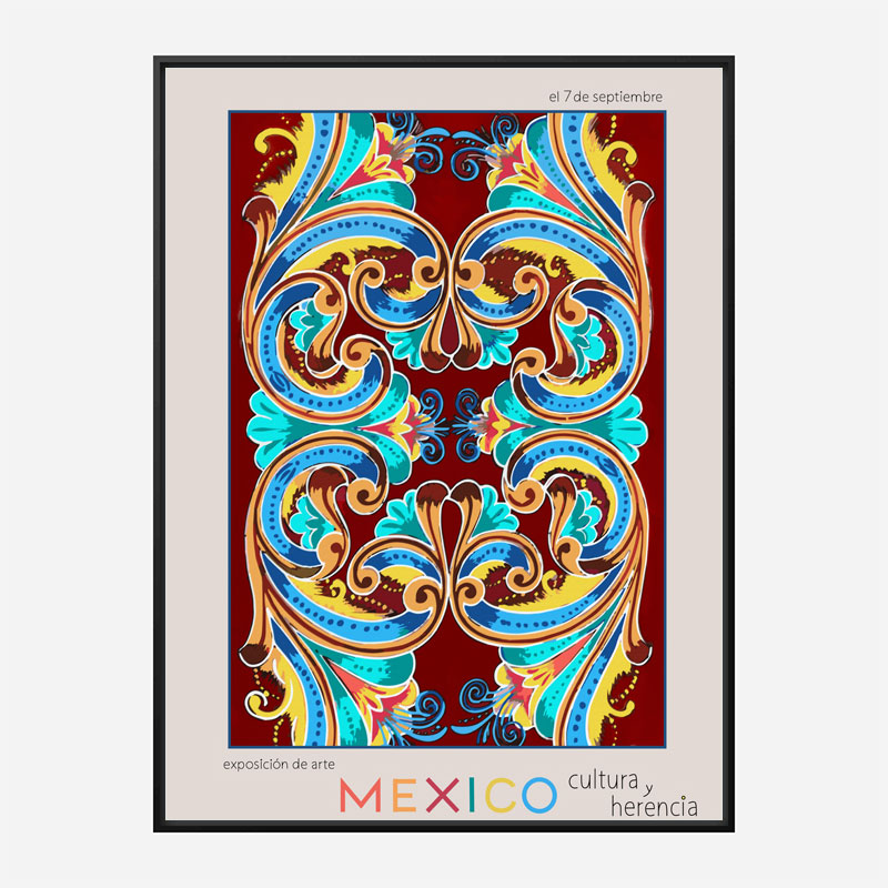 Mexico City Art Basel Wall Art Print