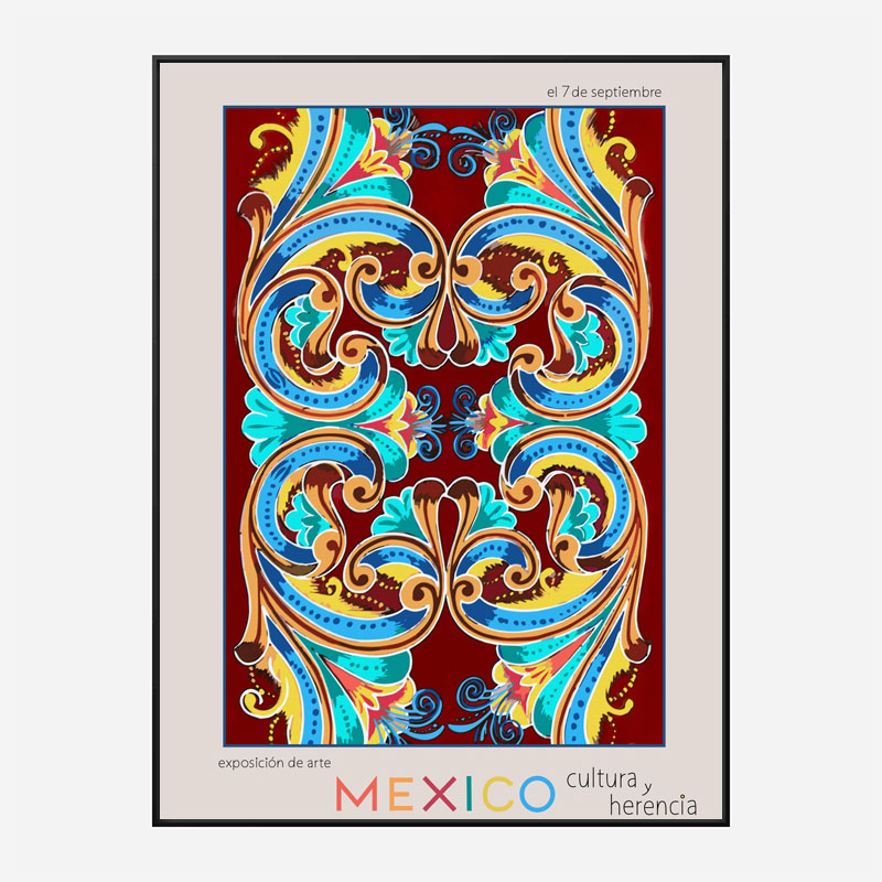 Mexico City Art Basel Wall Art Print