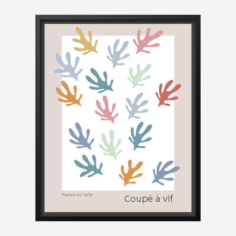 Summer Cut Out Wall Art Print Summer Cut Out Wall Art Print