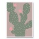 Green Cactus Wall Art Print Green Cactus Wall Art Print