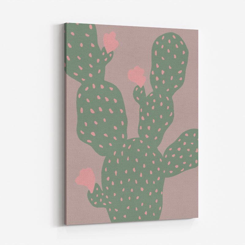 Green Cactus Wall Art Print Green Cactus Wall Art Print