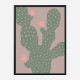 Green Cactus Wall Art Print Green Cactus Wall Art Print