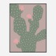 Green Cactus Wall Art Print Green Cactus Wall Art Print