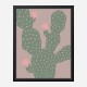 Green Cactus Wall Art Print Green Cactus Wall Art Print