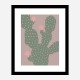 Green Cactus Wall Art Print Green Cactus Wall Art Print