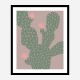 Green Cactus Wall Art Print Green Cactus Wall Art Print