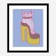 Yellow Heel 1 Wall Art Print Yellow Heel 1 Wall Art Print