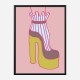 Yellow Heel 2 Wall Art Print Yellow Heel 2 Wall Art Print