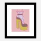 Yellow Heel 2 Wall Art Print Yellow Heel 2 Wall Art Print