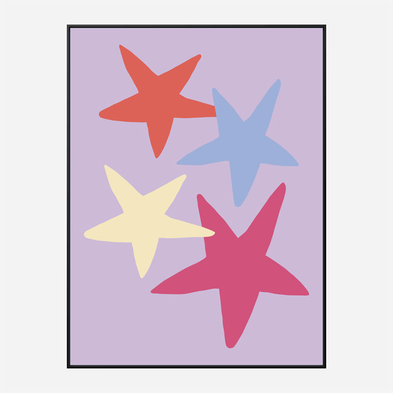Four Stars 1 Wall Art Print Four Stars 1 Wall Art Print