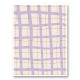 Lilac Grid Wall Art Print