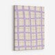 Lilac Grid Wall Art Print Lilac Grid Wall Art Print