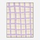 Lilac Grid Wall Art Print Lilac Grid Wall Art Print